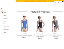 Tablet Screenshot of danceshopatnutmeg.com